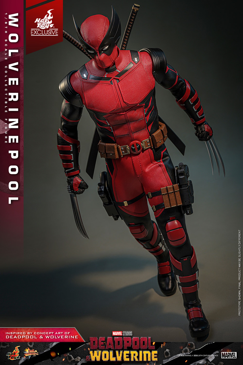 Marvel Wolverinepool Sixth Scale Figure  (Prototype Shown) View 16