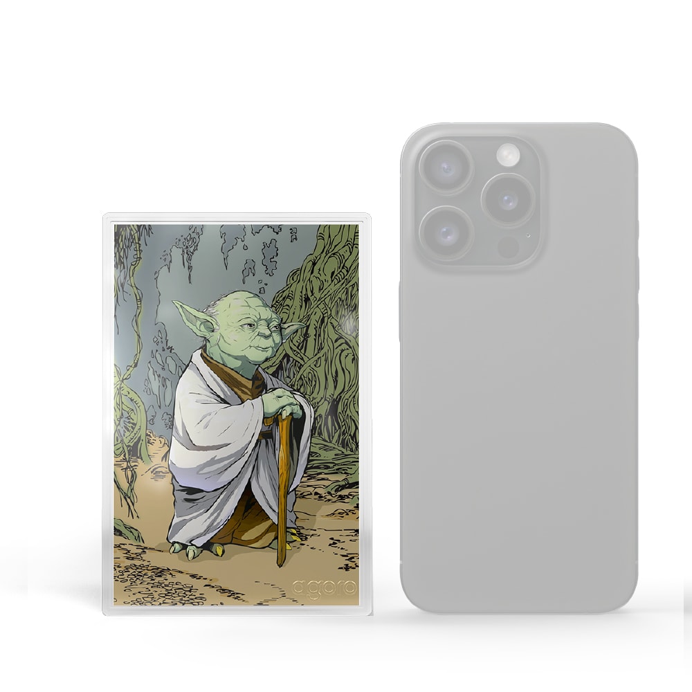 Star Wars Master Yoda™ Blind Box Silver Collectible  View 2