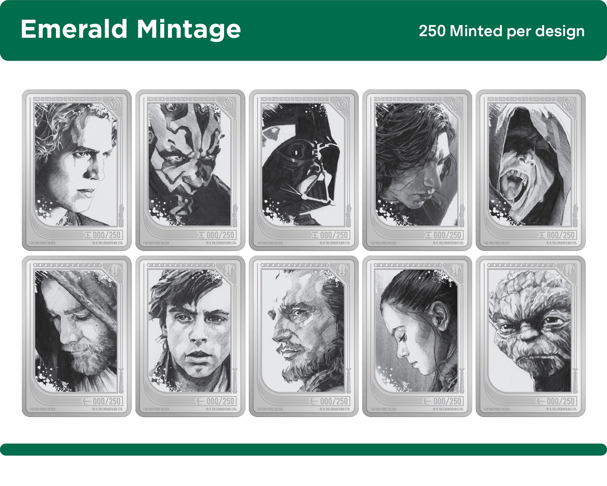 Star Wars Trading Coins – Star Wars™ 2026 Silver Collectible  (Prototype Shown) View 11