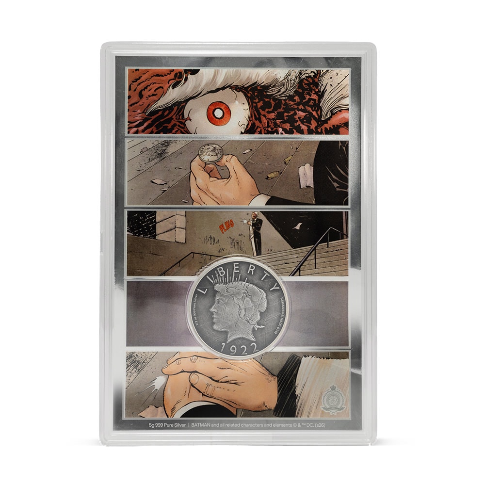 DC Comics Two-Face's Coin - Collectible Set Silver Collectible  (Prototype Shown) View 3