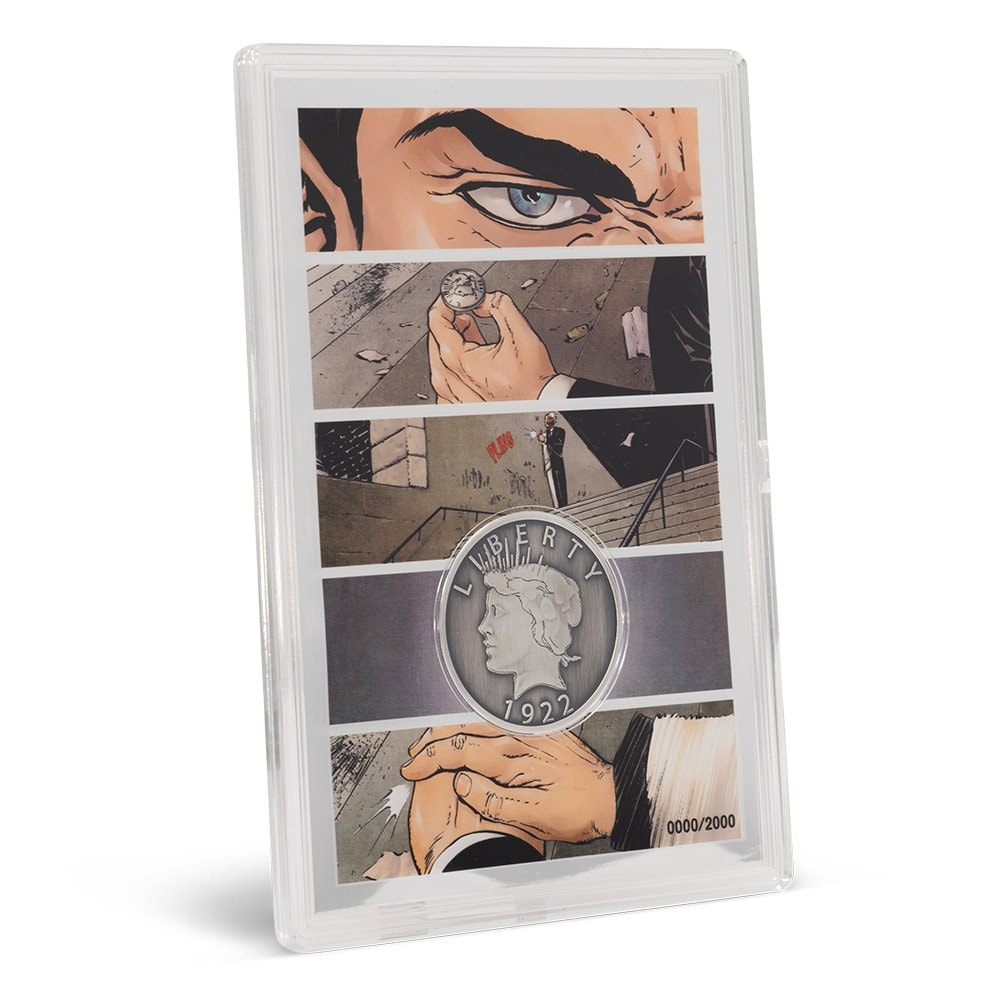 DC Comics Two-Face's Coin - Collectible Set Silver Collectible  (Prototype Shown) View 4