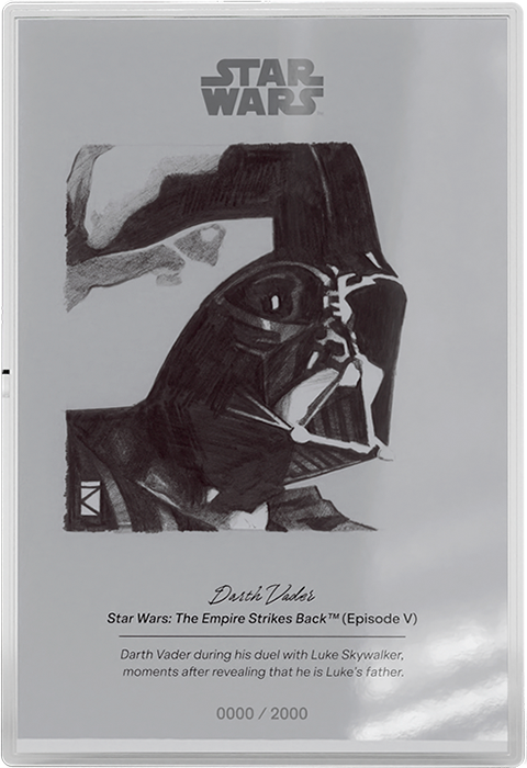 Darth Vader Silver Collectible by Agoro | Sideshow Collectibles