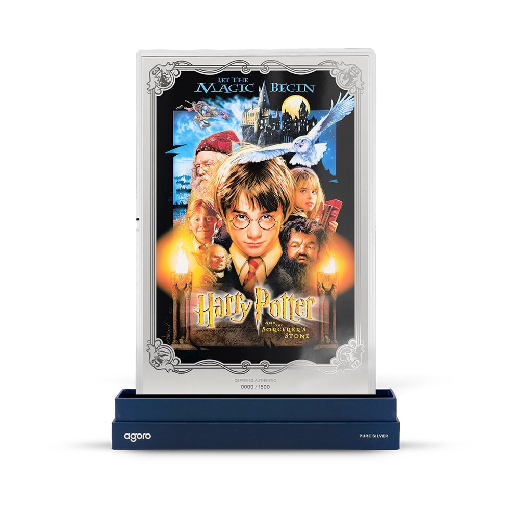 Harry Potter HARRY POTTER™ and the Sorcerer's Stone Foil Silver Collectible  (Prototype Shown) View 6