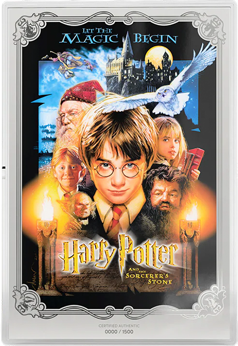 Harry Potter HARRY POTTER™ and the Sorcerer's Stone Foil Silver Collectible  (Prototype Shown) View 7