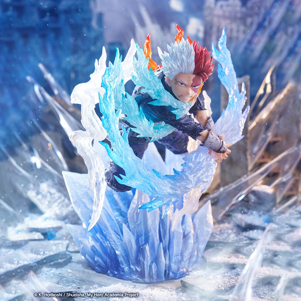 My Hero Academia Shoto Todoroki (Coldflame's Pale Blade Version) Collectible Figure  (Prototype Shown) View 1