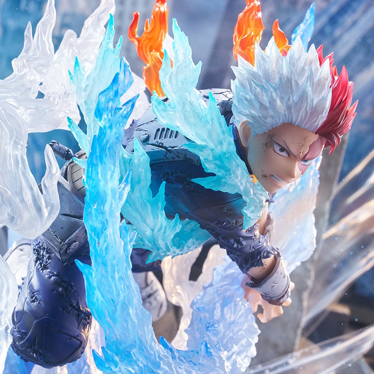 My Hero Academia Shoto Todoroki (Coldflame's Pale Blade Version) Collectible Figure  (Prototype Shown) View 4