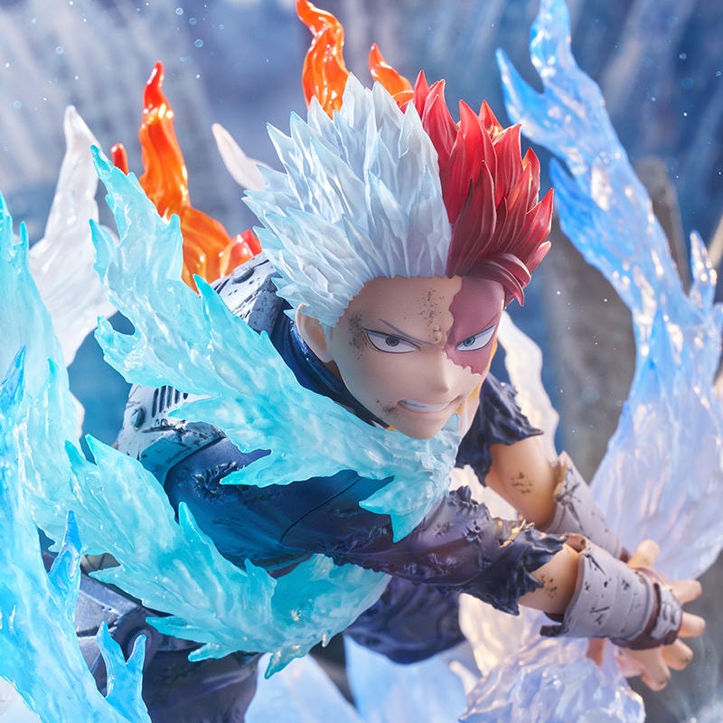 My Hero Academia Shoto Todoroki (Coldflame's Pale Blade Version) Collectible Figure  (Prototype Shown) View 5