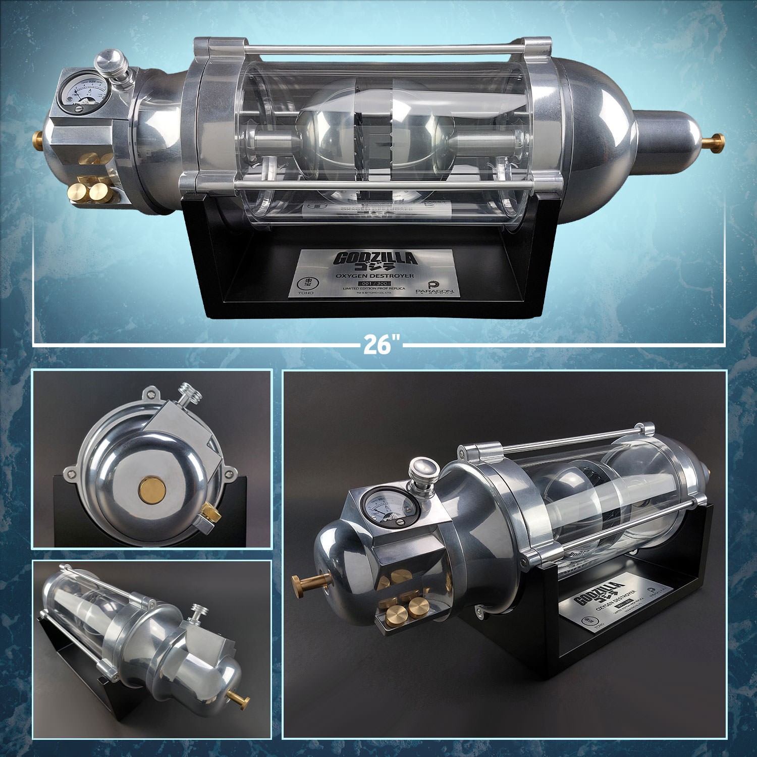 Godzilla Oxygen Destroyer Prop Replica  (Prototype Shown) View 2
