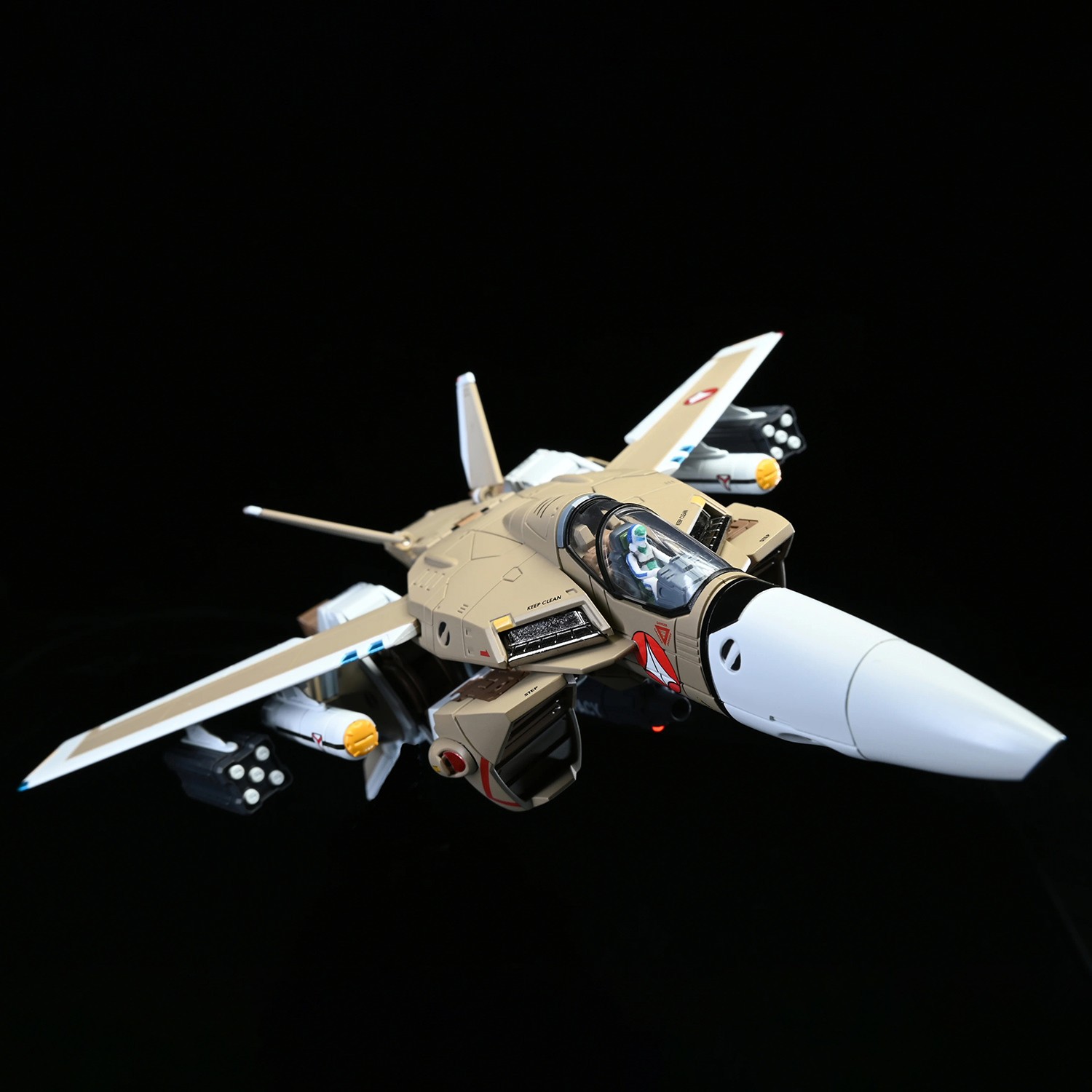 Robotech Veritech VF-1A Transformable Action Figure  (Prototype Shown) View 3