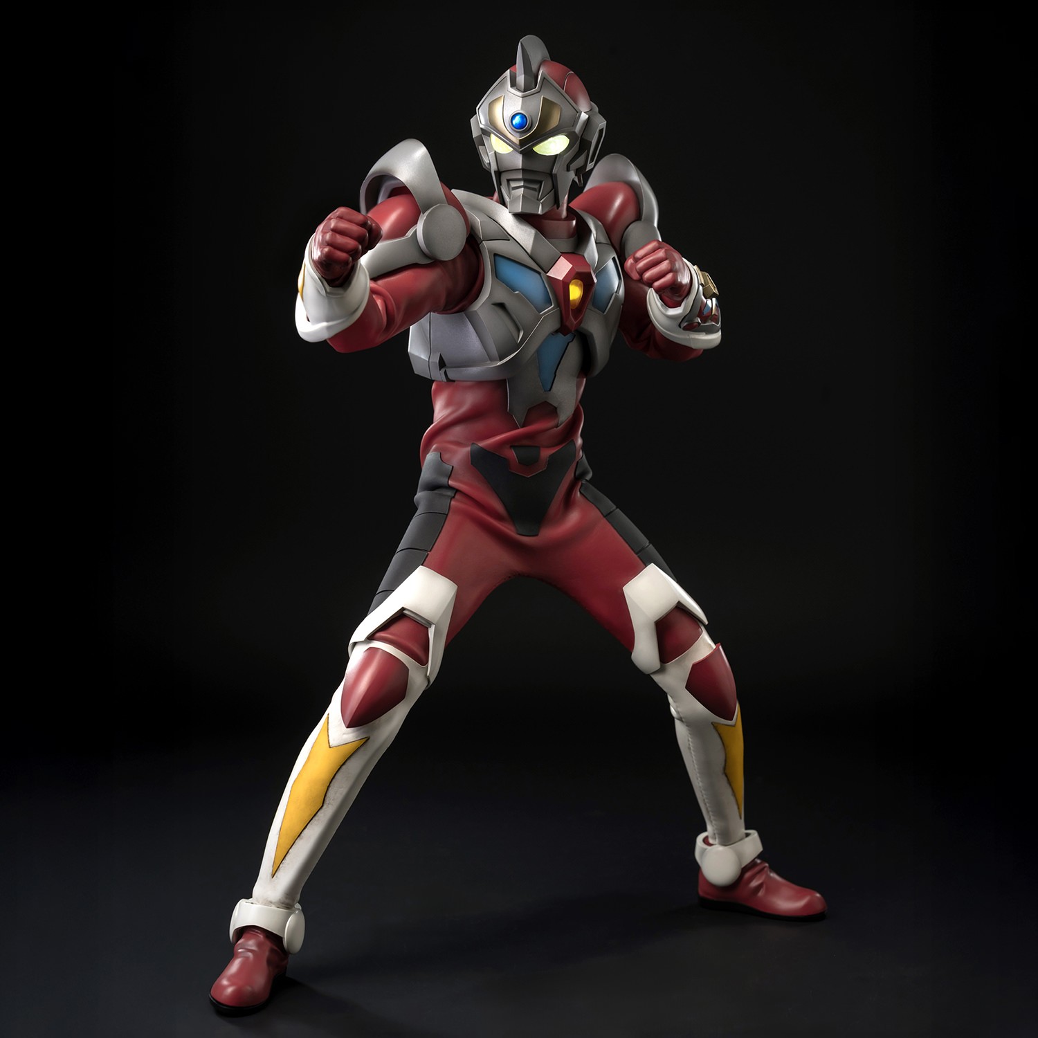 Gridman the Hyper Agent (Tokusatsu Color Version) Action Figure by