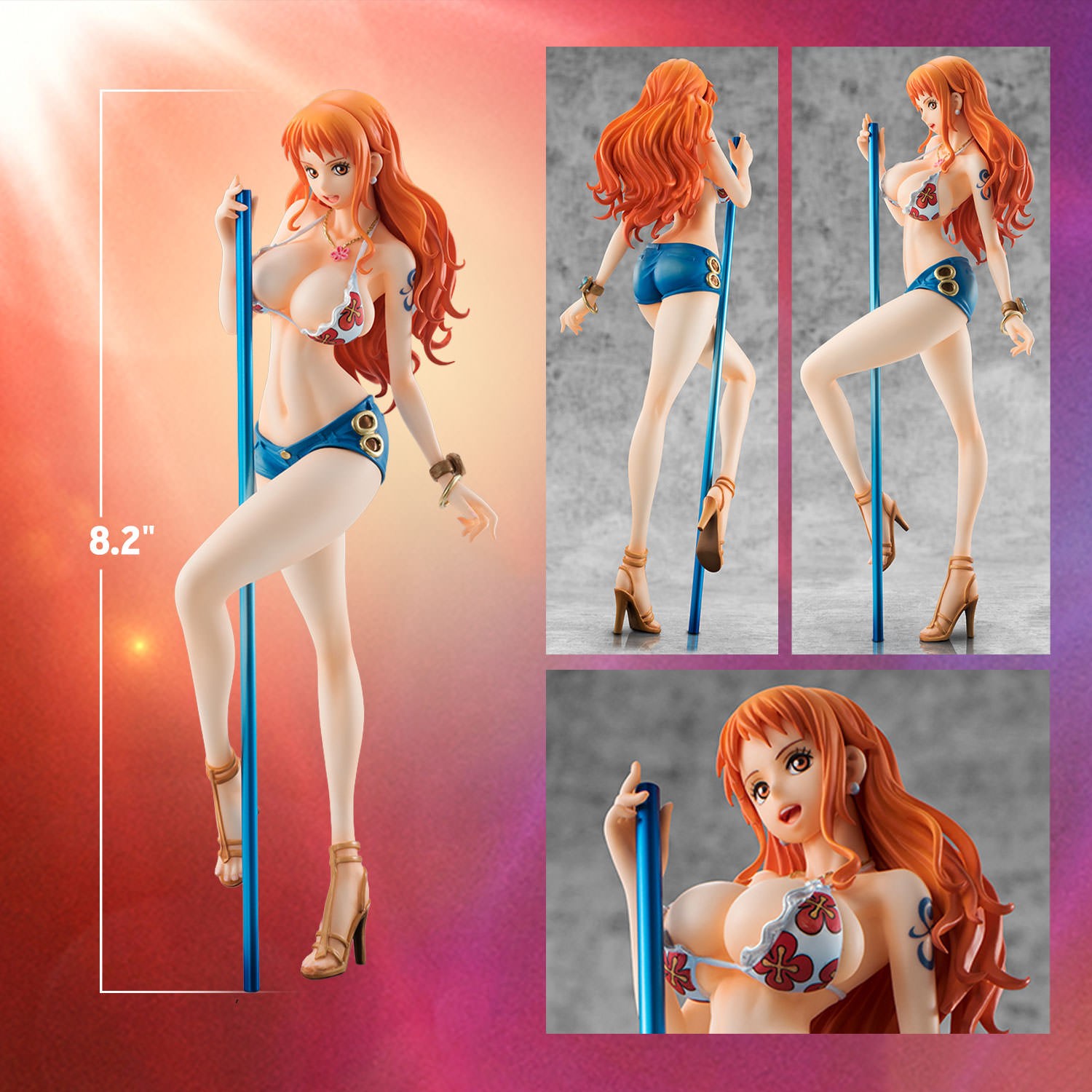 ワンピース NAMI New Ver. 限定版 フィギュア One Piece Portrait of Pirates Nami (New Ver.) Limited Edition