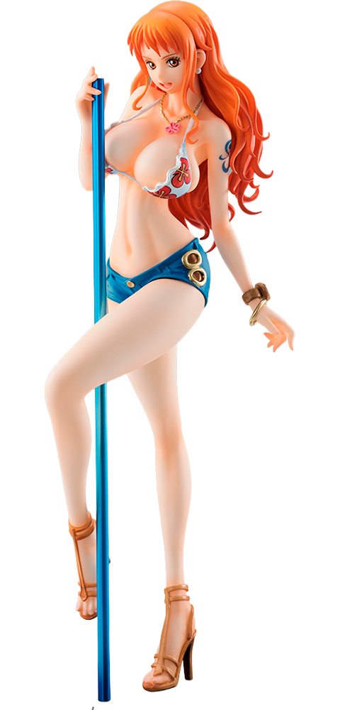 ワンピース NAMI New Ver. 限定版 フィギュア One Piece - Nami - Portrait Of Pirates Limited Edition - 1/8 - New