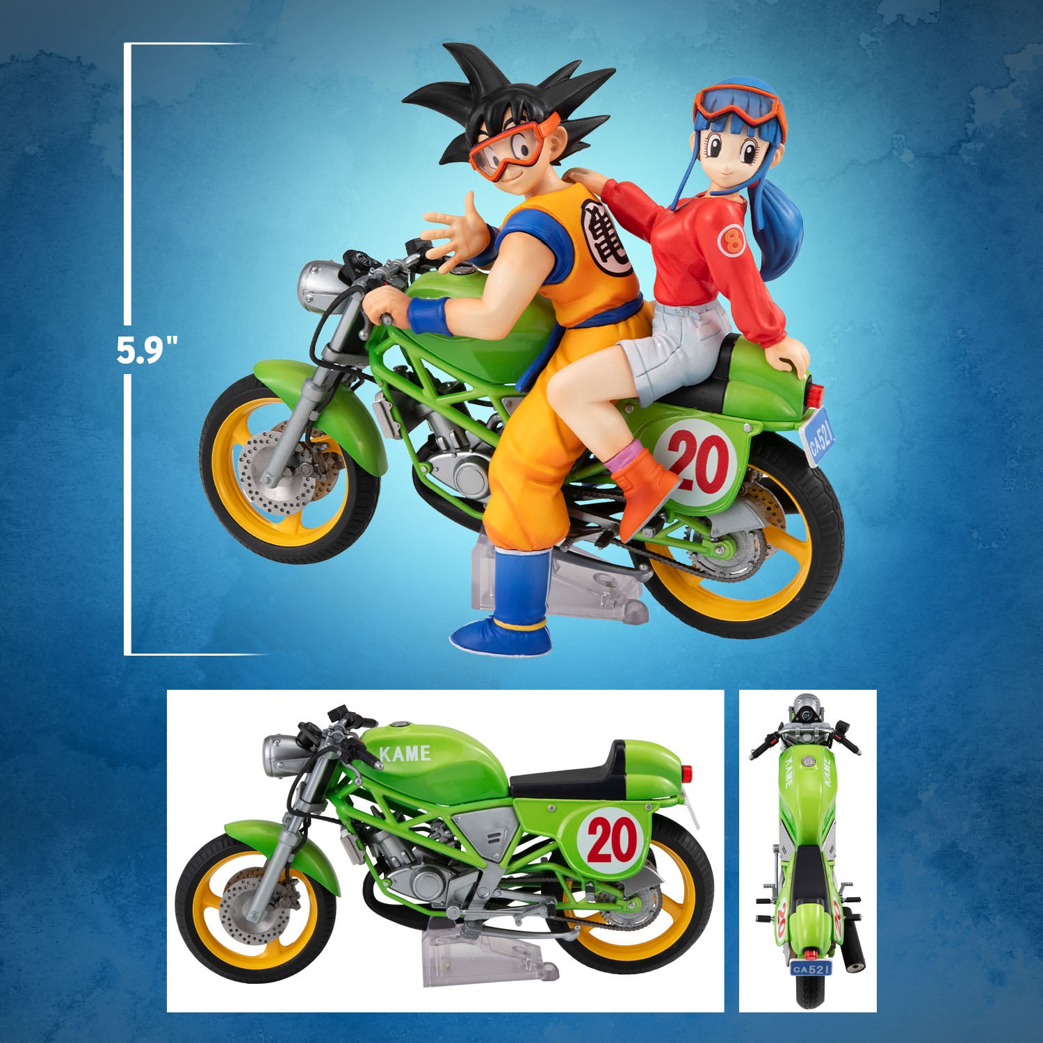 Dragon Ball Son Goku & Chichi Collectible Figure  (Prototype Shown) View 2
