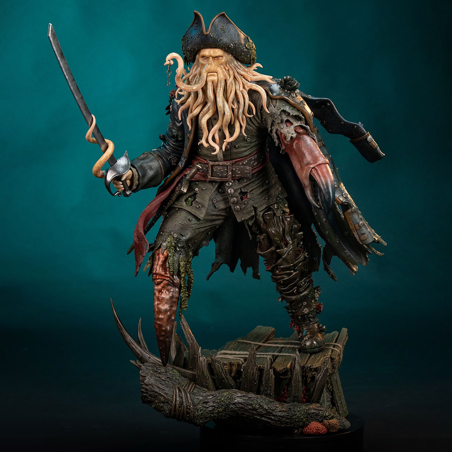 Disney Davy Jones (Deluxe Edition) 1:3 Scale Statue  (Prototype Shown) View 1