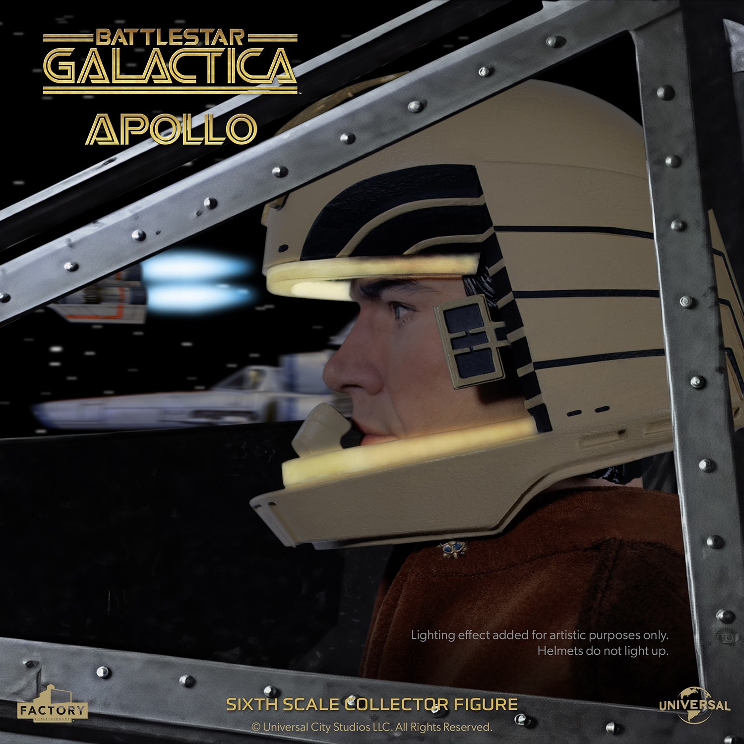 Battlestar Galactica Captain Apollo Sixth Scale Figure  (Prototype Shown) View 5