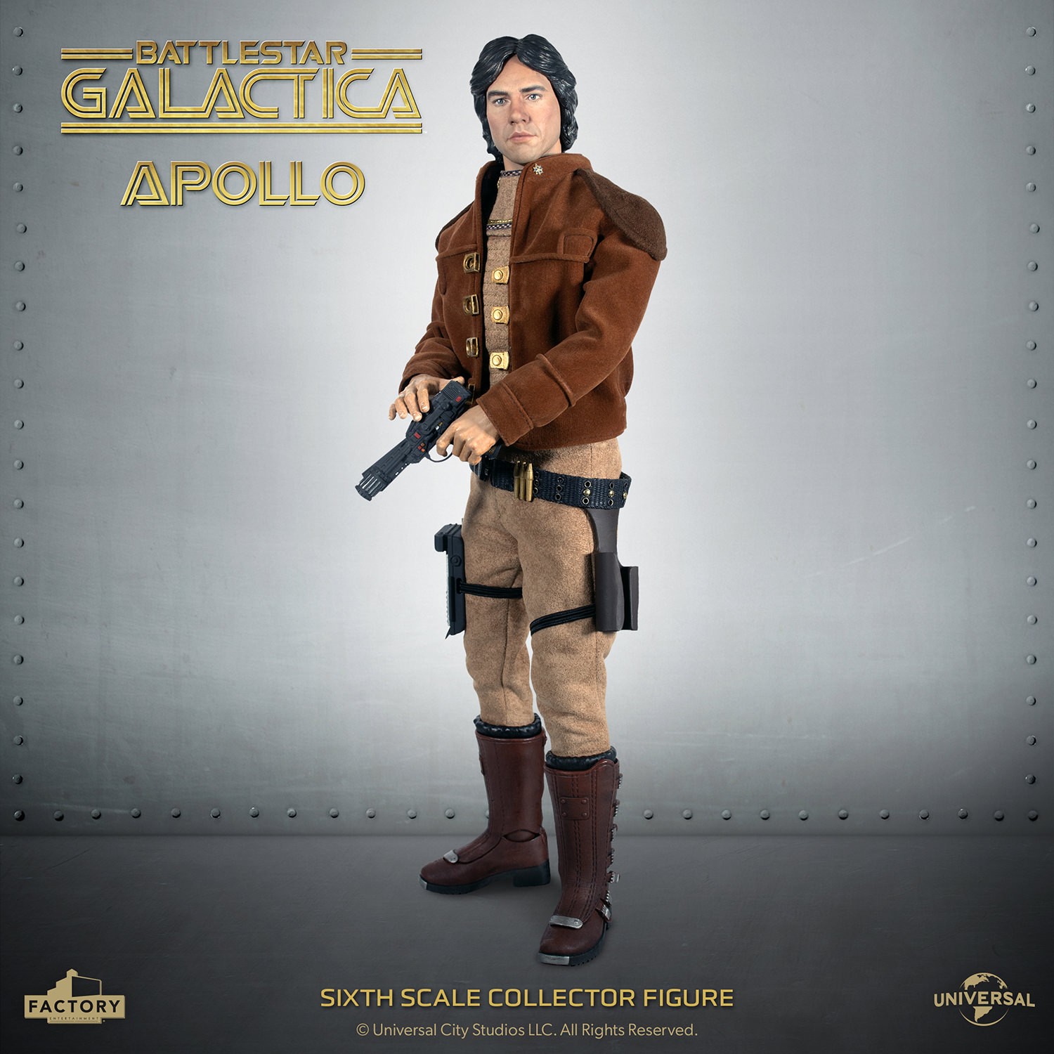 Battlestar Galactica Captain Apollo Sixth Scale Figure  (Prototype Shown) View 8