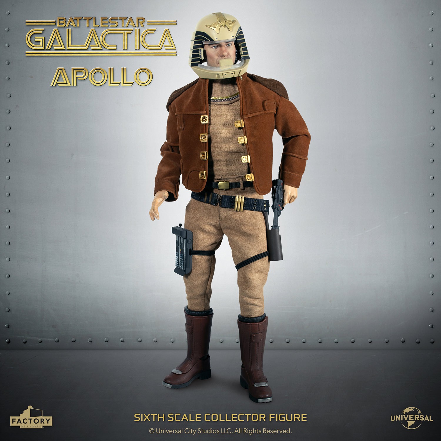 Battlestar Galactica Captain Apollo Sixth Scale Figure  (Prototype Shown) View 11