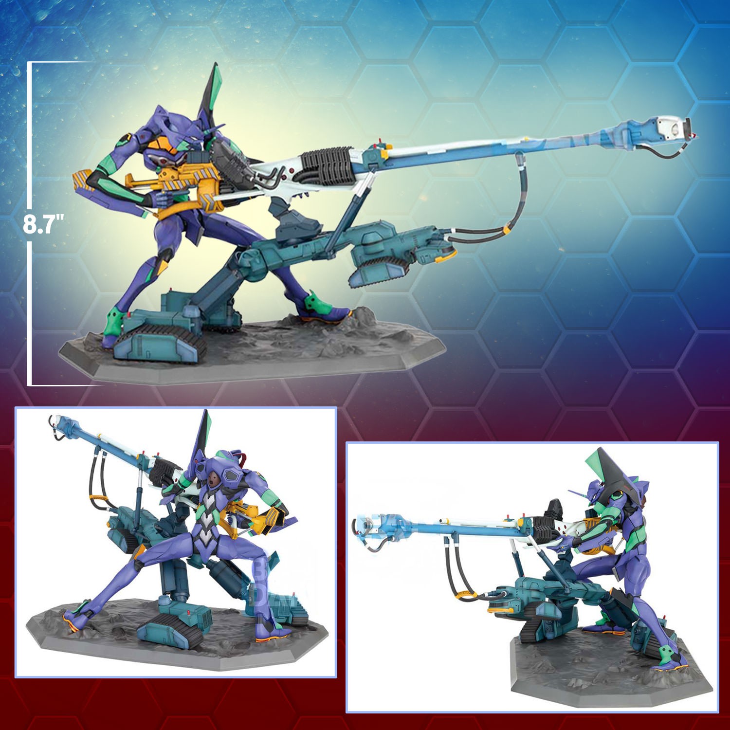 Evangelion Evangelion Test Type-01 (Evangelion 1.0) Collectible Figure  (Prototype Shown) View 2