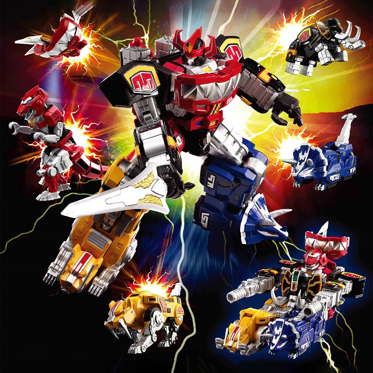 Mighty Morphin Power Rangers Megazord Model Kit  (Prototype Shown) View 1