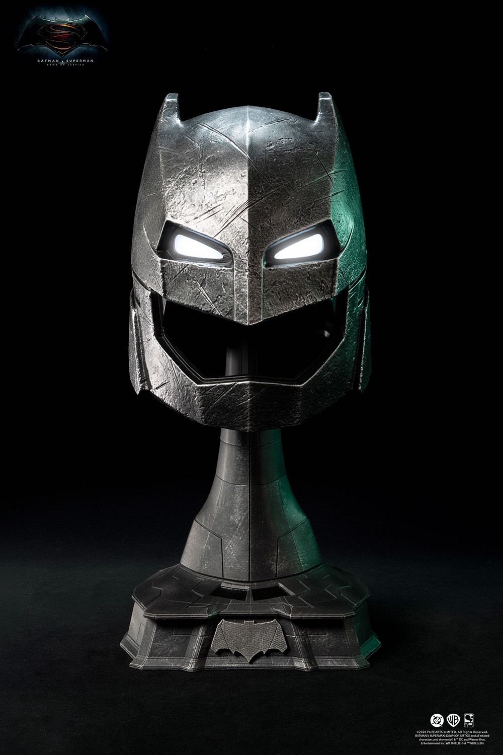 DC Comics Armored Batman Helmet Art Mask Prop Replica  (Prototype Shown) View 3