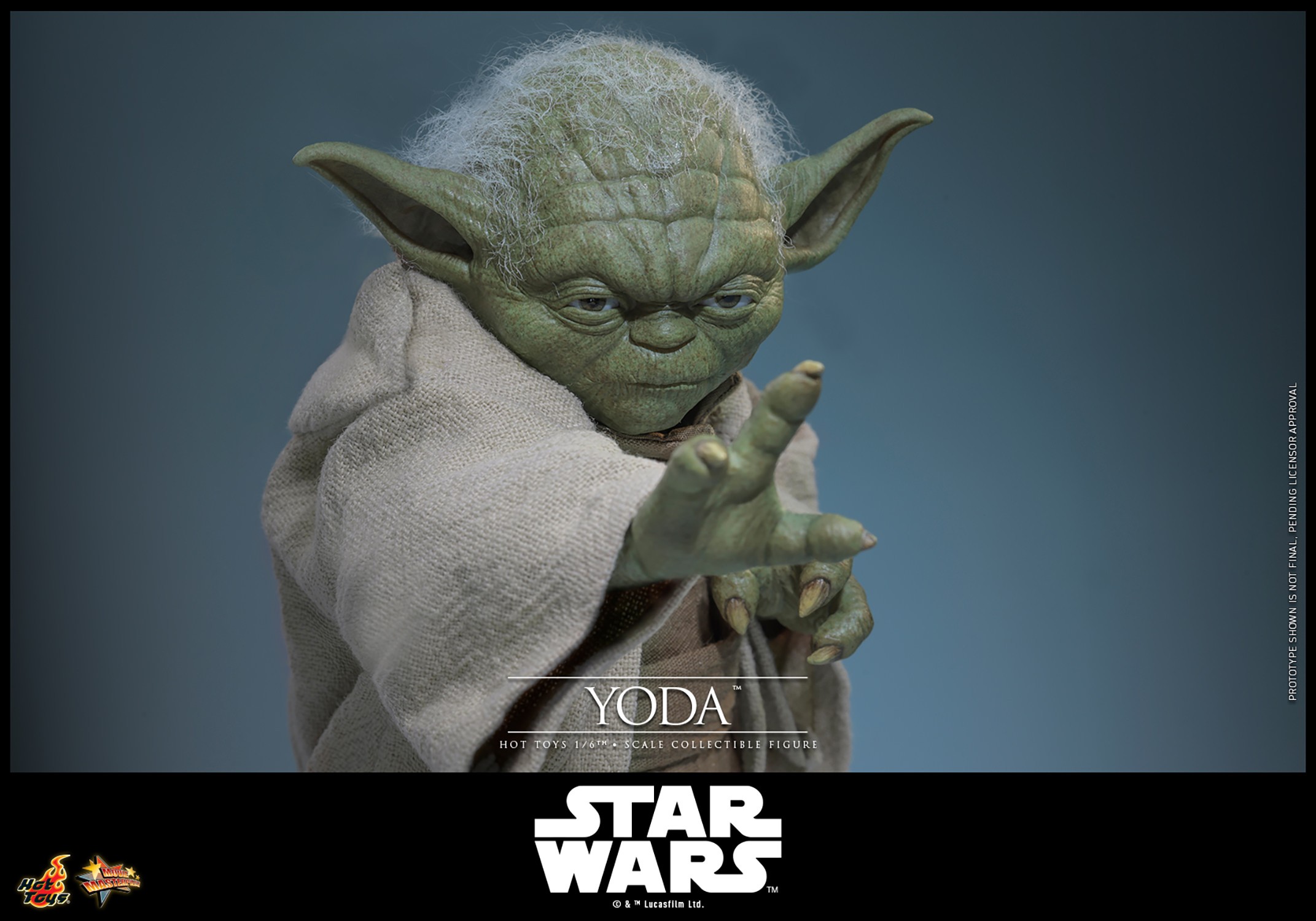 Star Wars Yoda Sixth Scale Figure  (Prototype Shown) View 7
