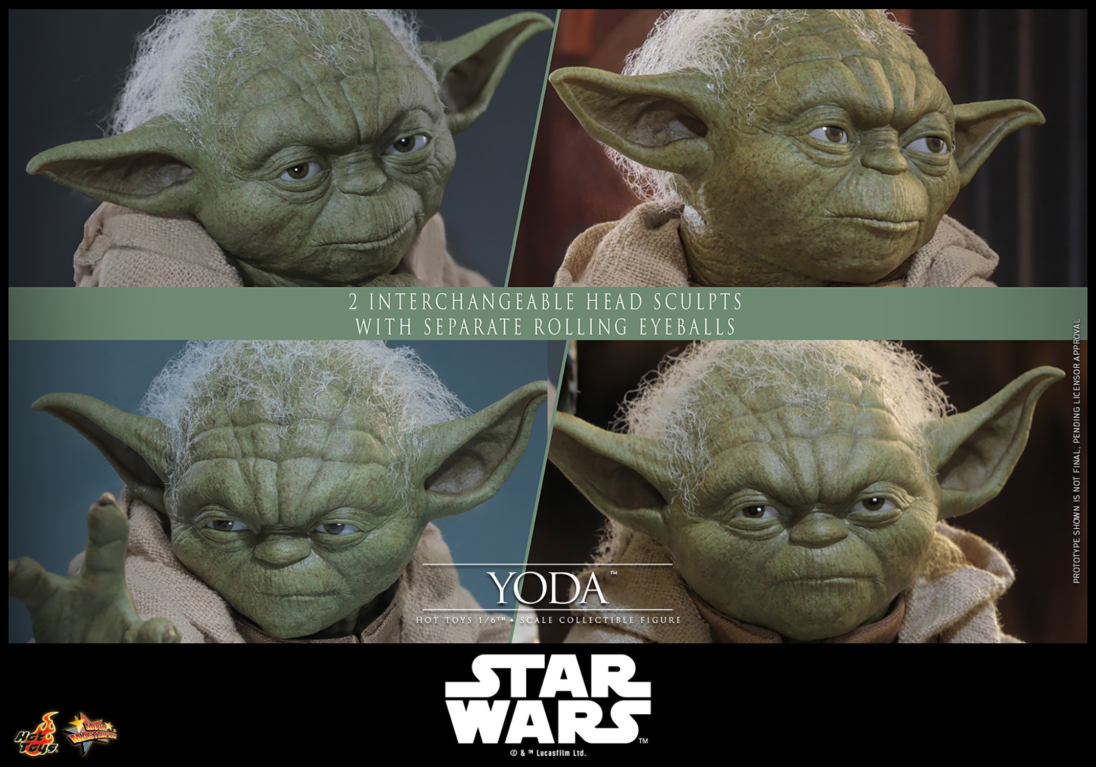 Star Wars Yoda Sixth Scale Figure  (Prototype Shown) View 23