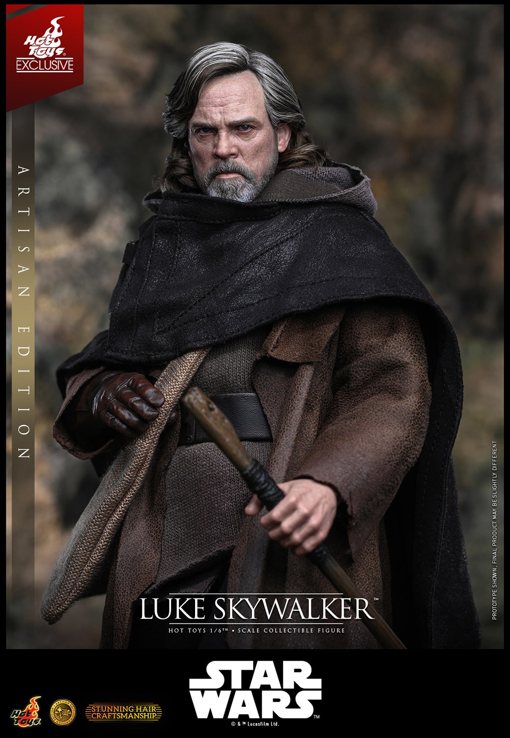 Star Wars Luke Skywalker™ (Artisan Edition) Sixth Scale Figure  (Prototype Shown) View 5