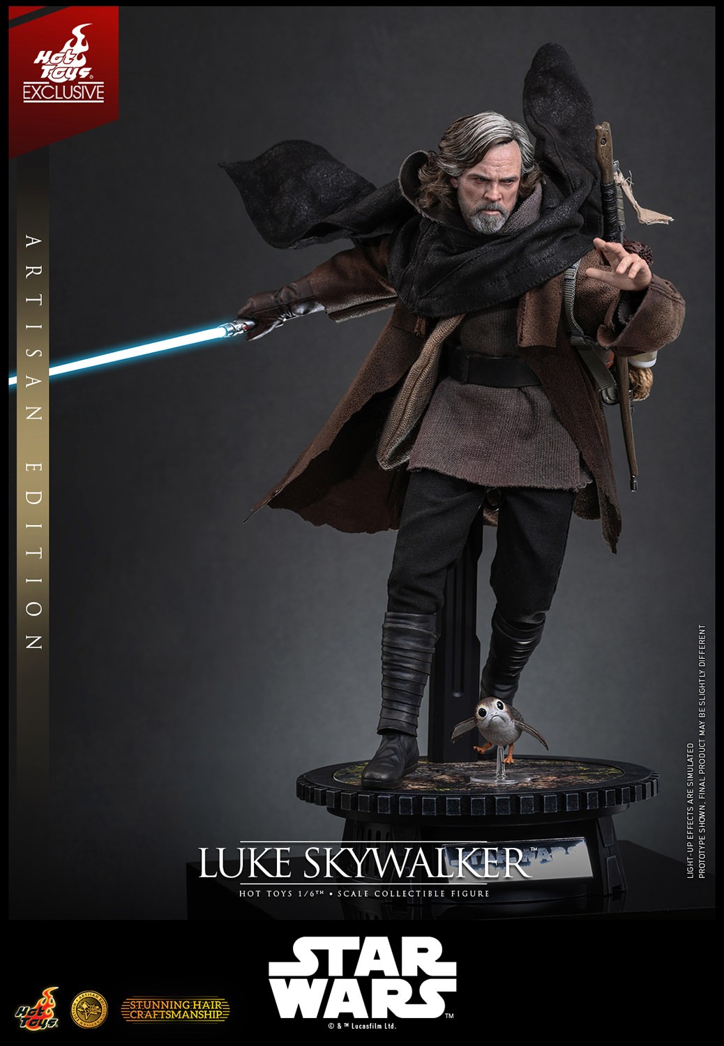 Star Wars Luke Skywalker™ (Artisan Edition) Sixth Scale Figure  (Prototype Shown) View 12