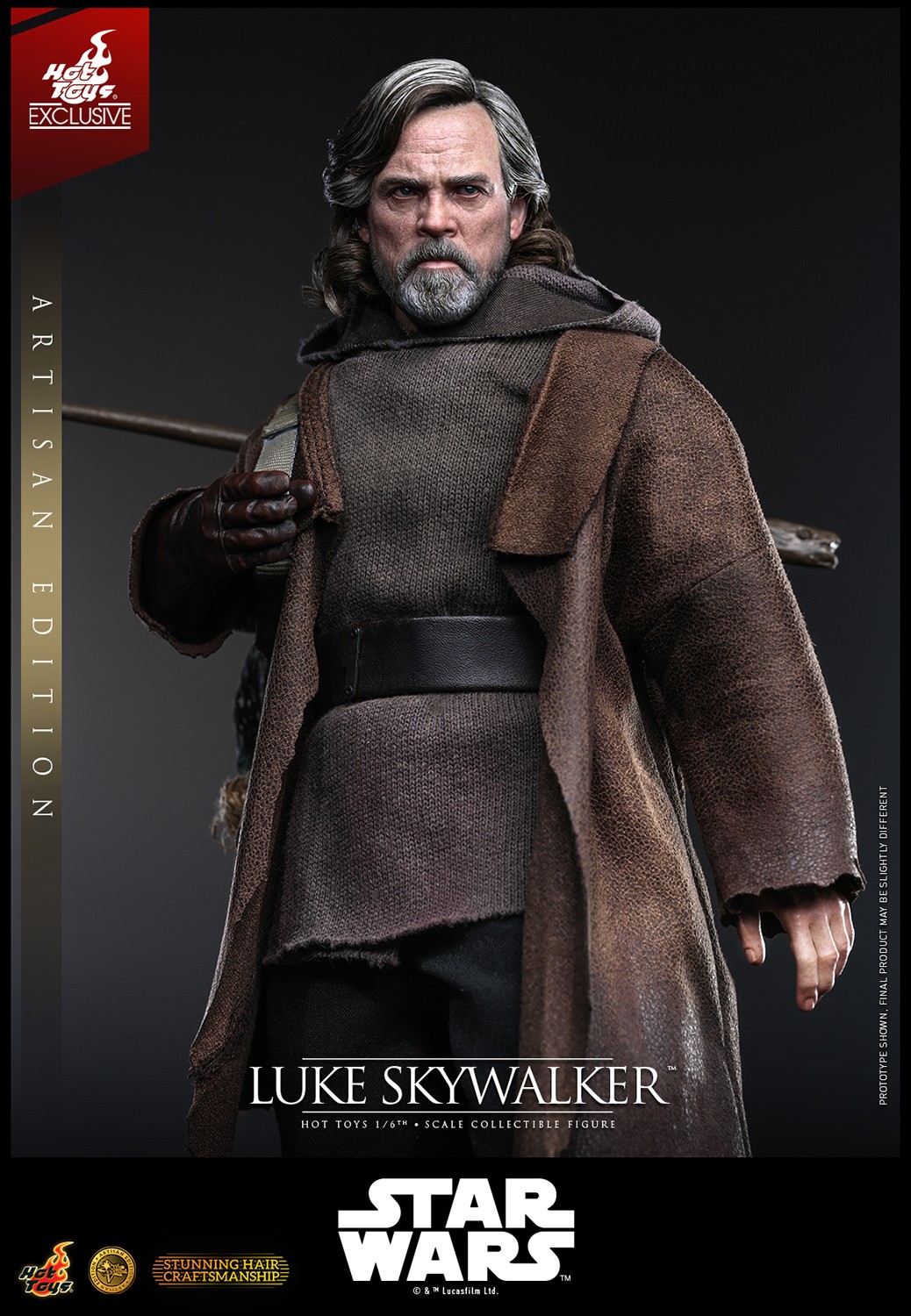 Star Wars Luke Skywalker™ (Artisan Edition) Sixth Scale Figure  (Prototype Shown) View 13