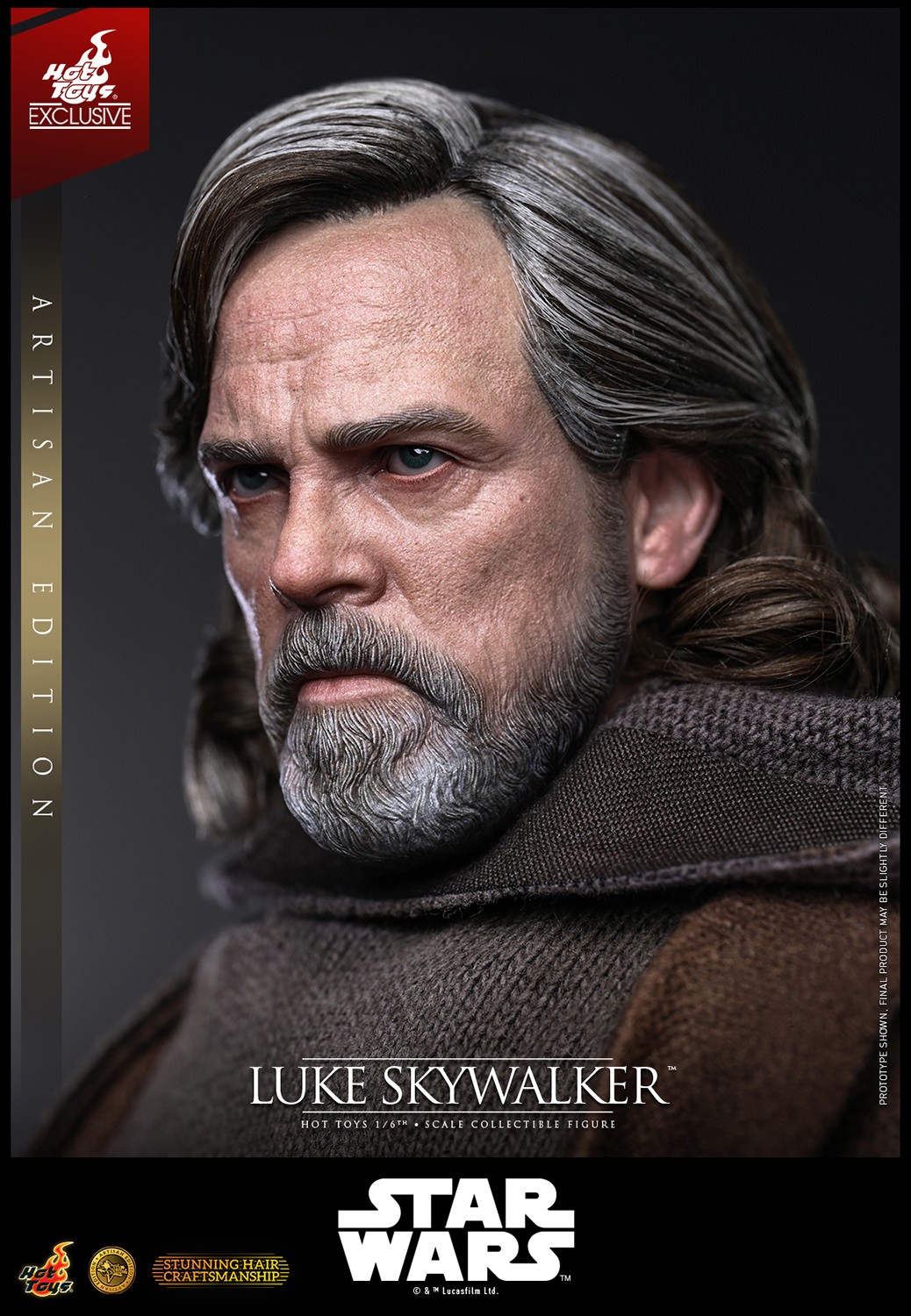Star Wars Luke Skywalker™ (Artisan Edition) Sixth Scale Figure  (Prototype Shown) View 7