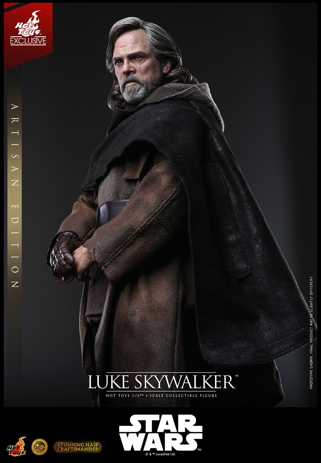 Star Wars Luke Skywalker™ (Artisan Edition) Sixth Scale Figure  (Prototype Shown) View 17