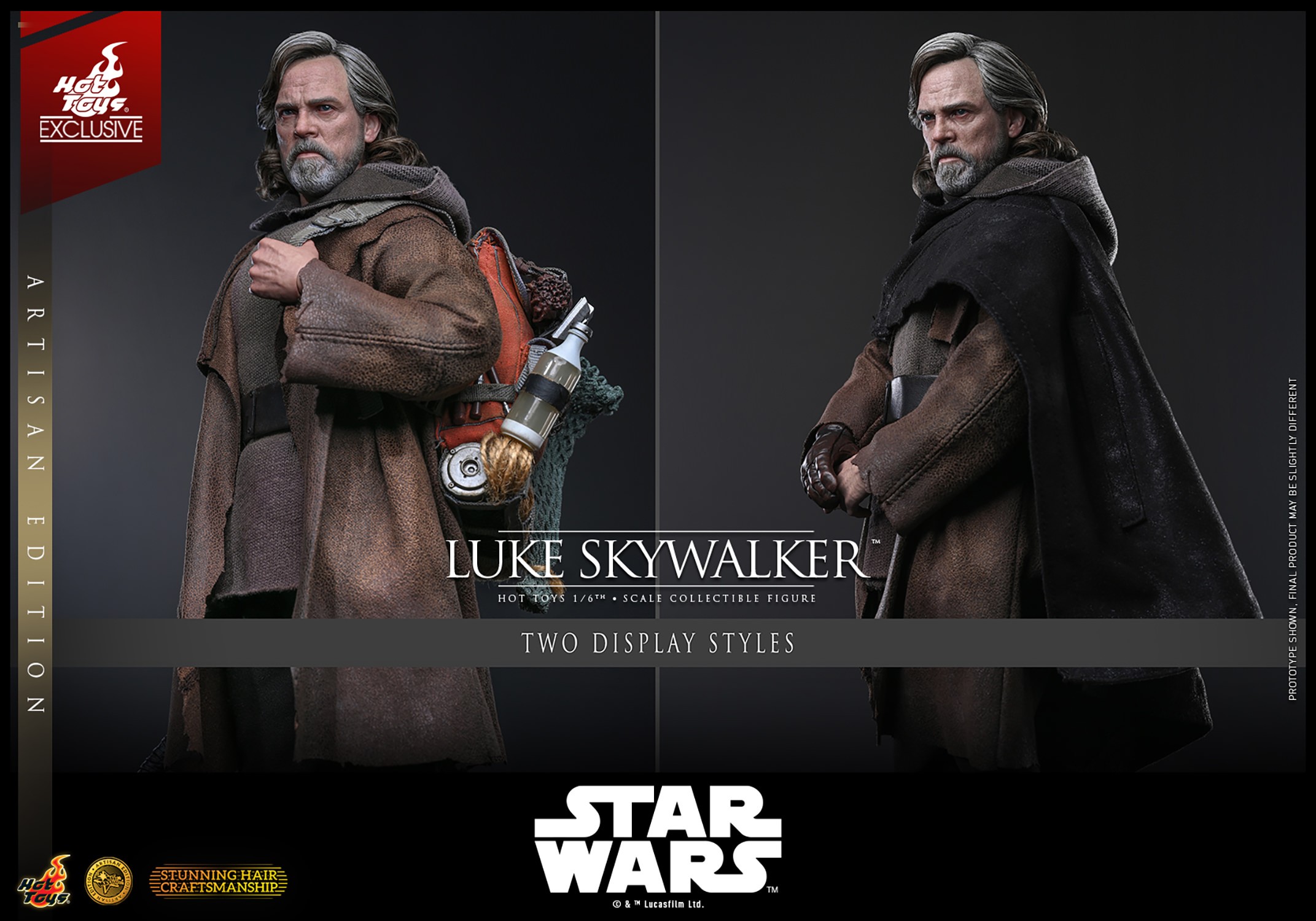 Star Wars Luke Skywalker™ (Artisan Edition) Sixth Scale Figure  (Prototype Shown) View 21