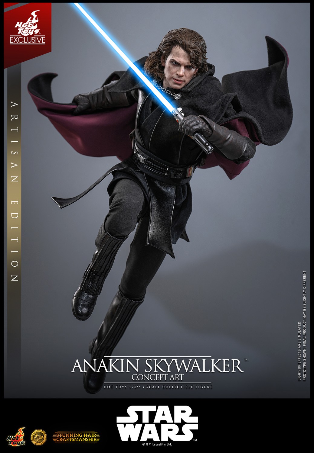 Star Wars Anakin Skywalker™ (Concept Art Version) (Artisan Edition) Sixth Scale Figure  (Prototype Shown) View 3