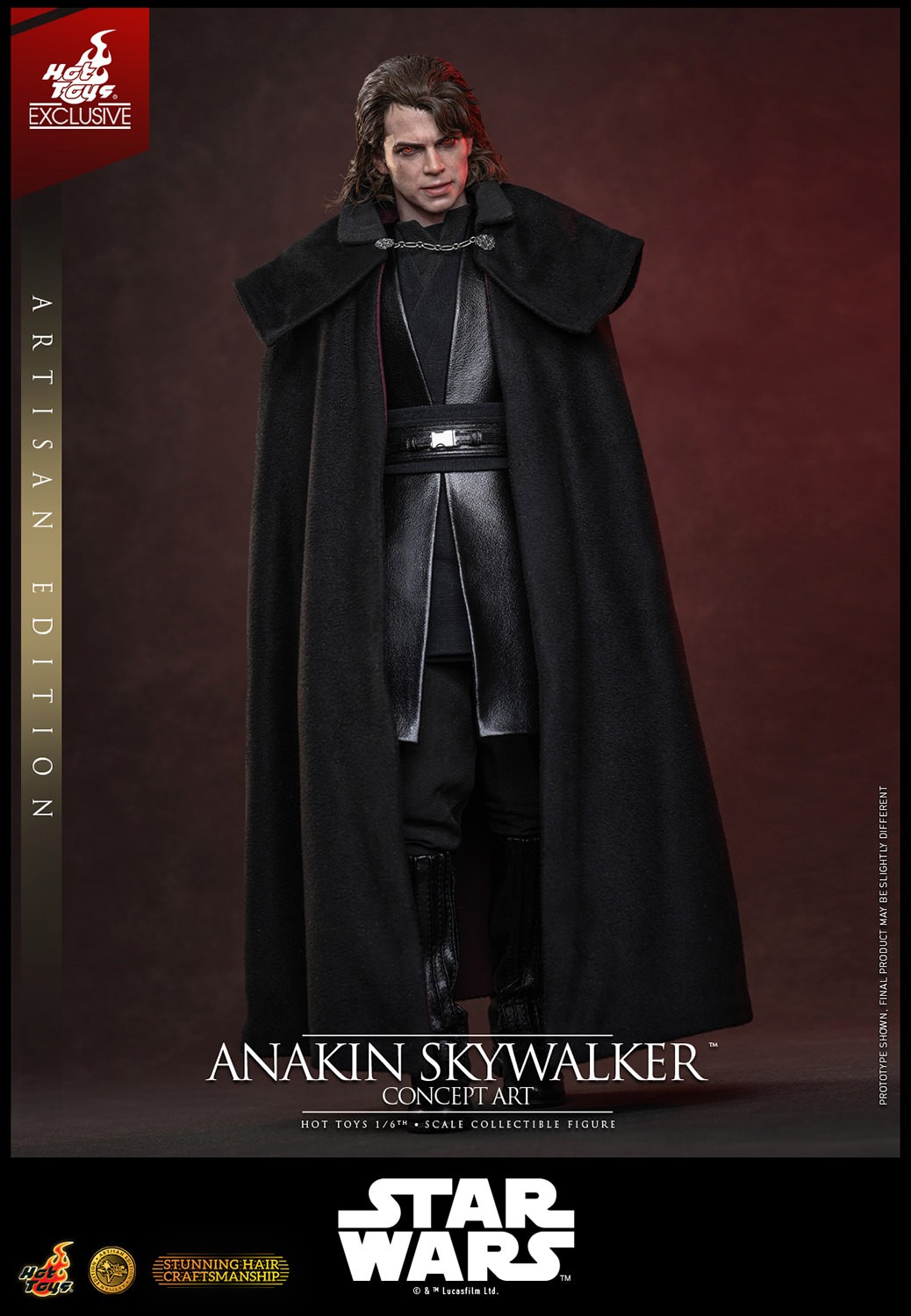 Star Wars Anakin Skywalker™ (Concept Art Version) (Artisan Edition) Sixth Scale Figure  (Prototype Shown) View 14