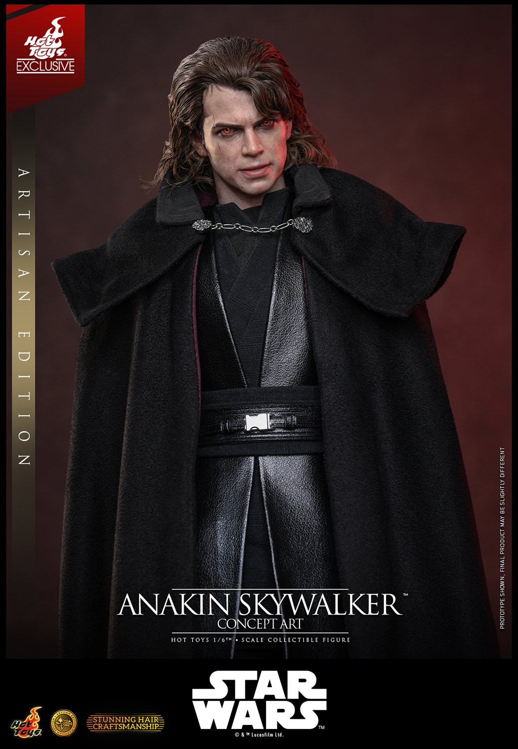 Star Wars Anakin Skywalker™ (Concept Art Version) (Artisan Edition) Sixth Scale Figure  (Prototype Shown) View 18