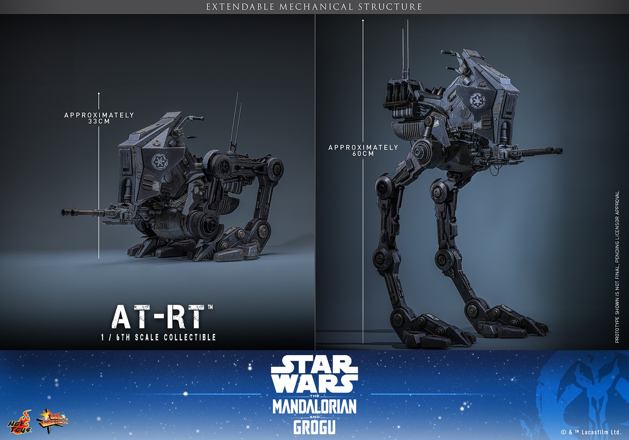 Star Wars AT-RT™ Sixth Scale Figure Accessory  (Prototype Shown) View 15