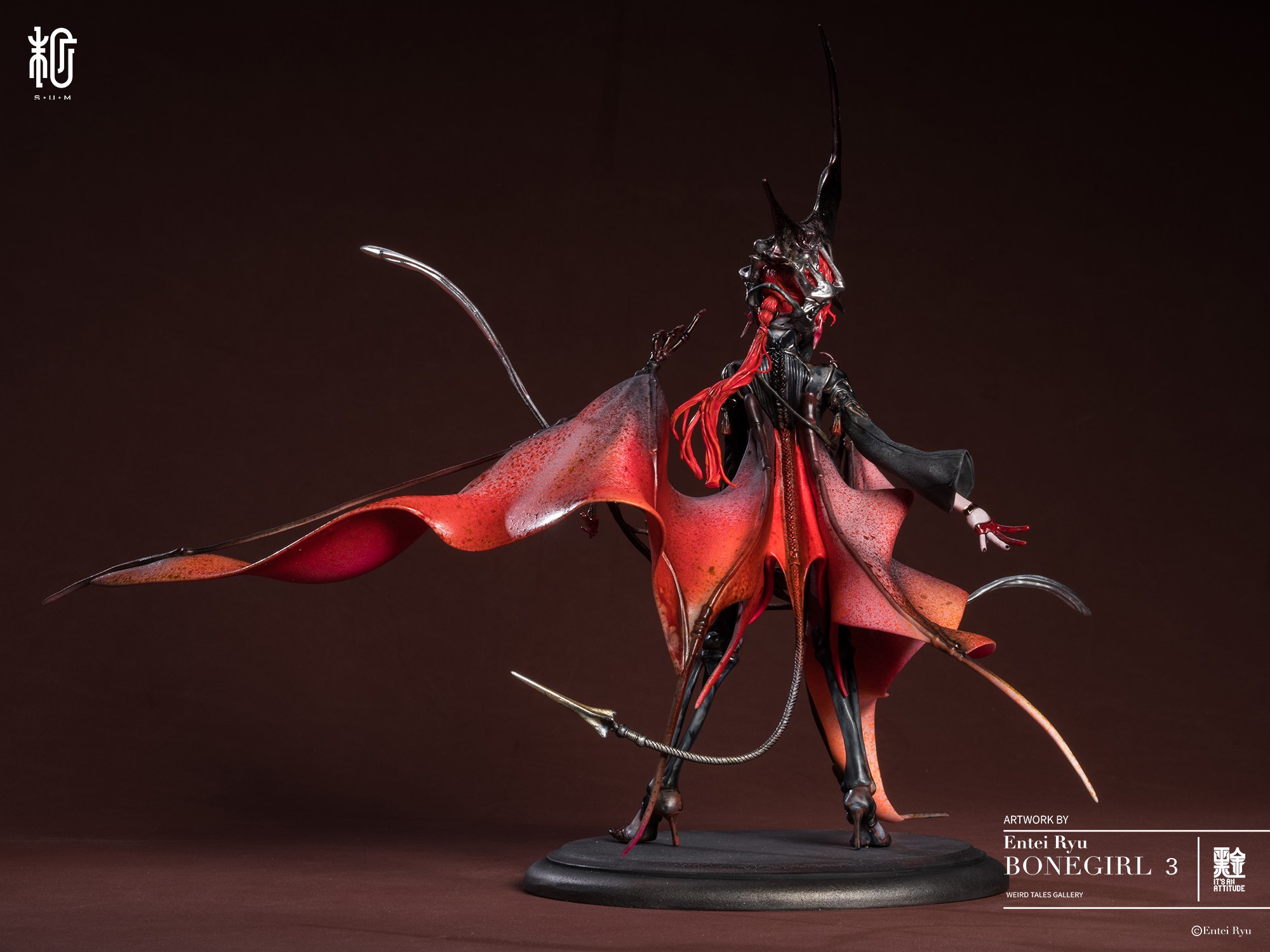 Fierce Girls BONEGIRL 3 Statues  (Prototype Shown) View 7