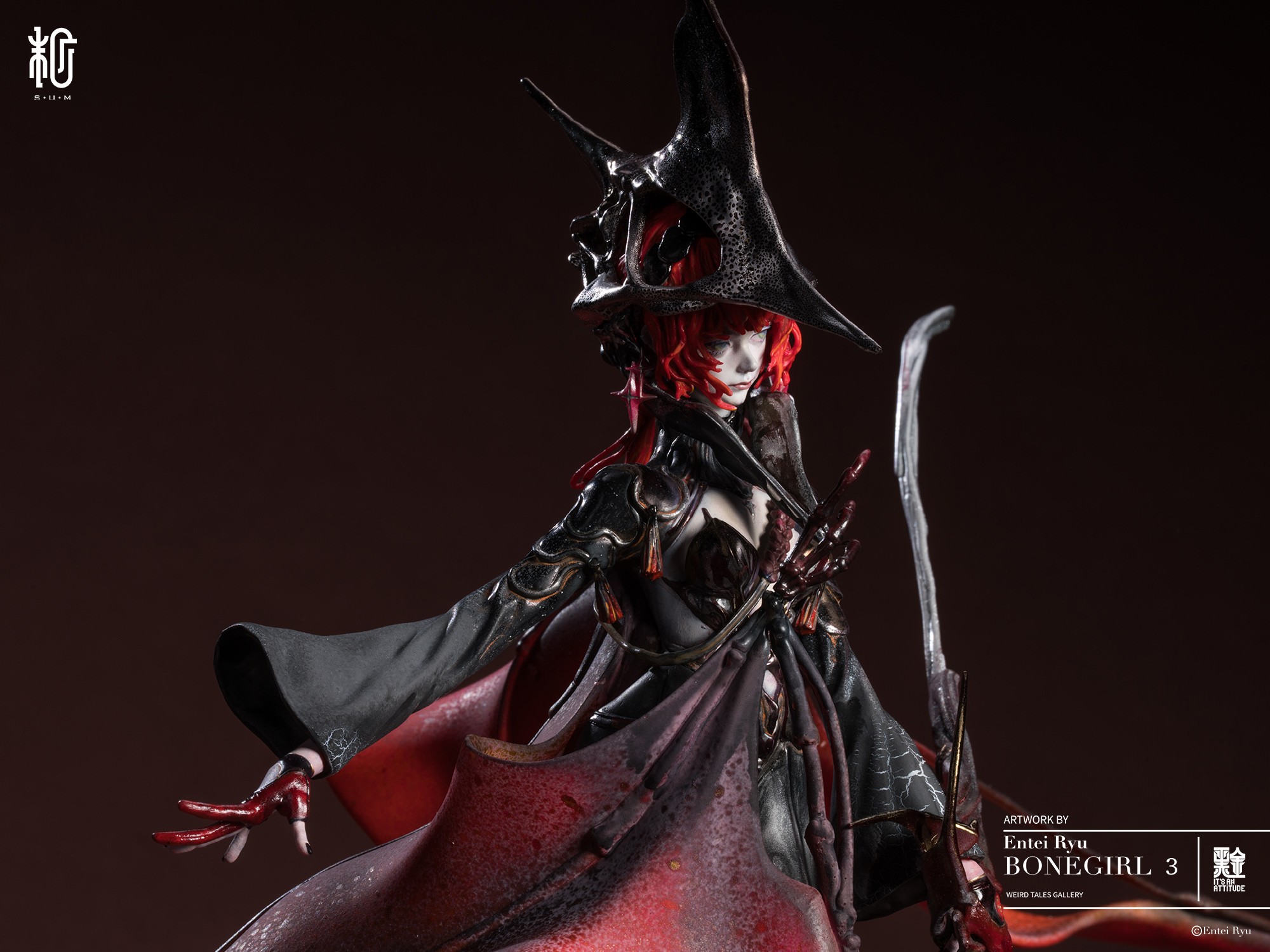 Fierce Girls BONEGIRL 3 Statues  (Prototype Shown) View 9