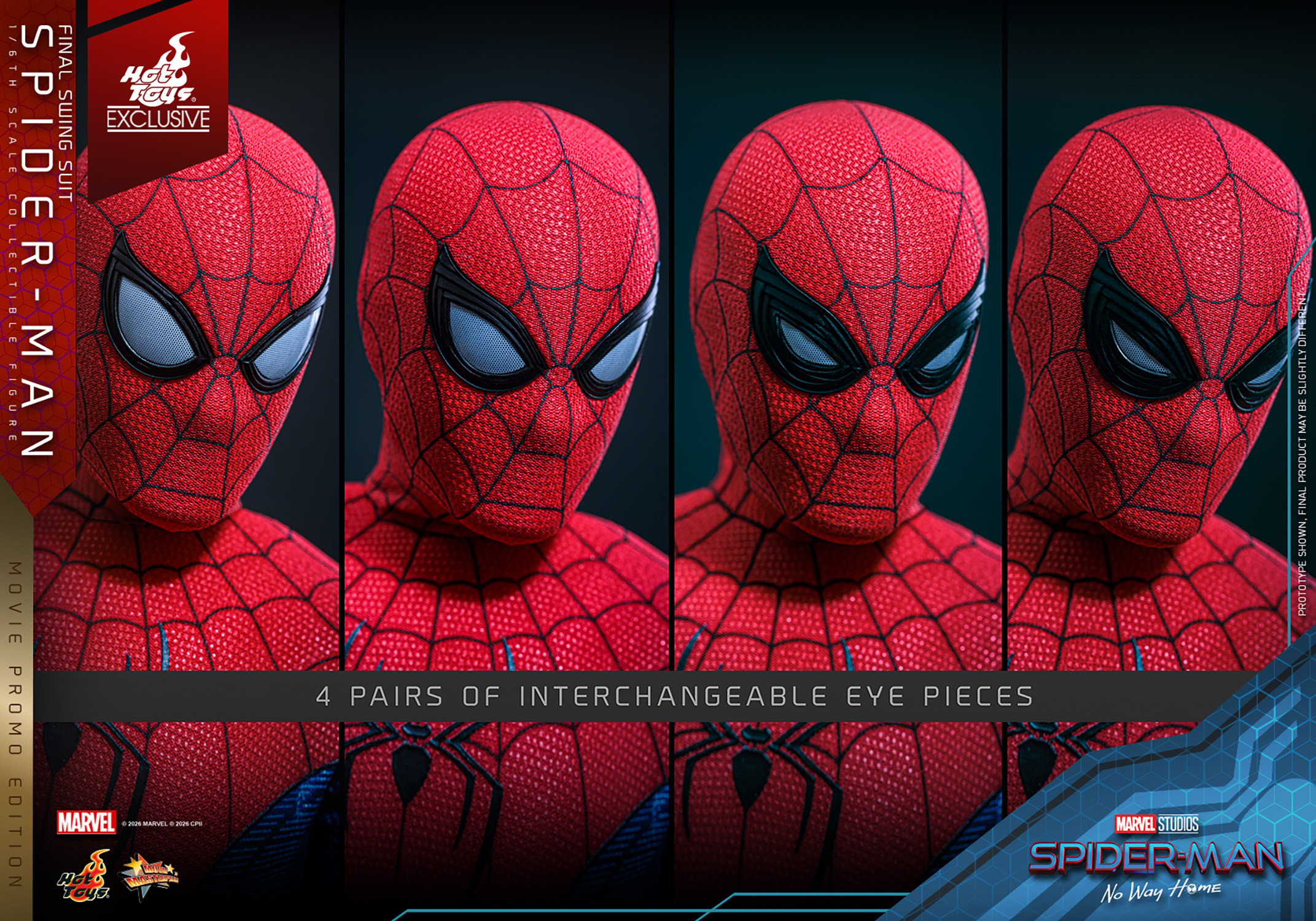 Marvel Spider-Man (Final Swing Suit) (Movie Promo Edition) Sixth Scale Figure  Exclusive Edition (Prototype Shown) View 18