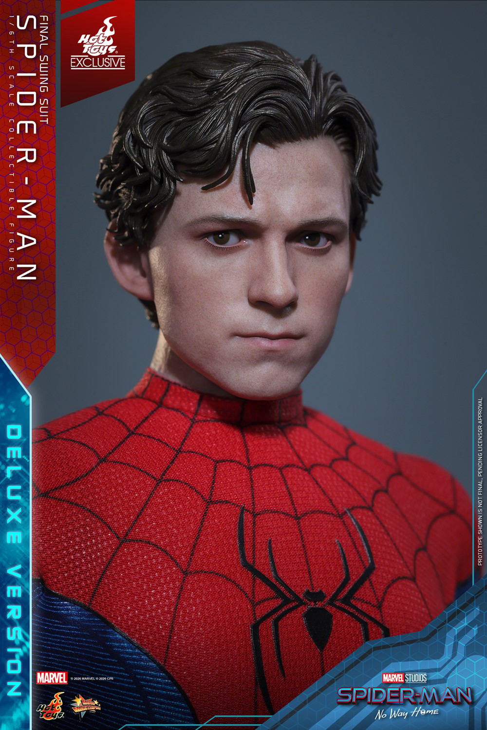 Marvel Spider-Man (Final Swing Suit) (Deluxe Version) Sixth Scale Figure  Exclusive Edition (Prototype Shown) View 6