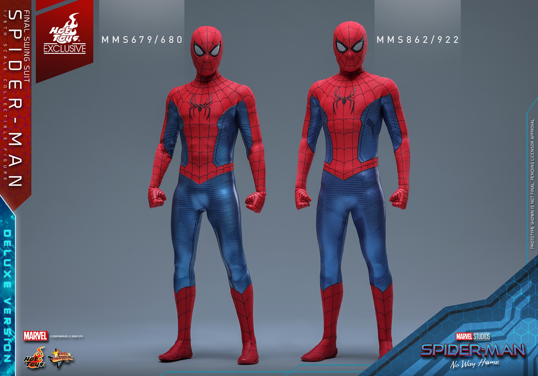 Marvel Spider-Man (Final Swing Suit) (Deluxe Version) Sixth Scale Figure  Exclusive Edition (Prototype Shown) View 22