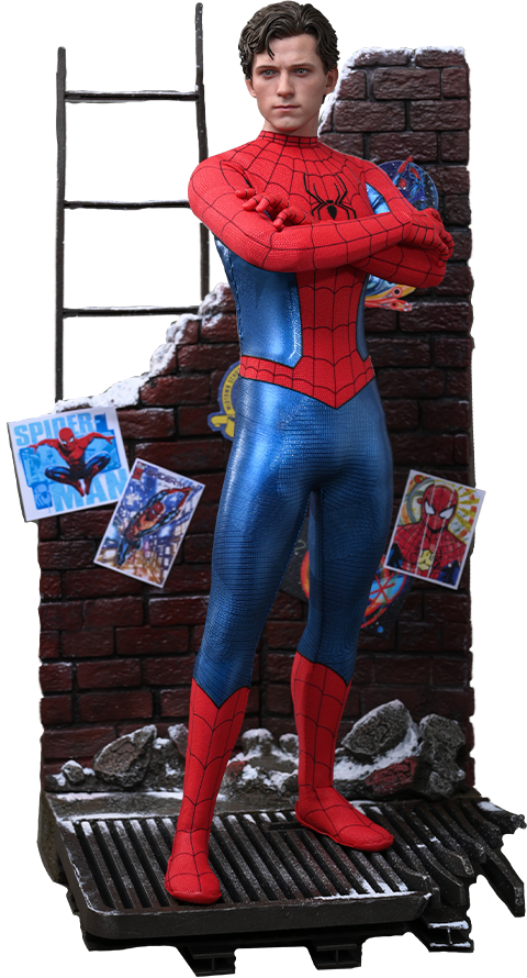 Marvel Spider-Man (Final Swing Suit) (Deluxe Version) Sixth Scale Figure  Exclusive Edition (Prototype Shown) View 24