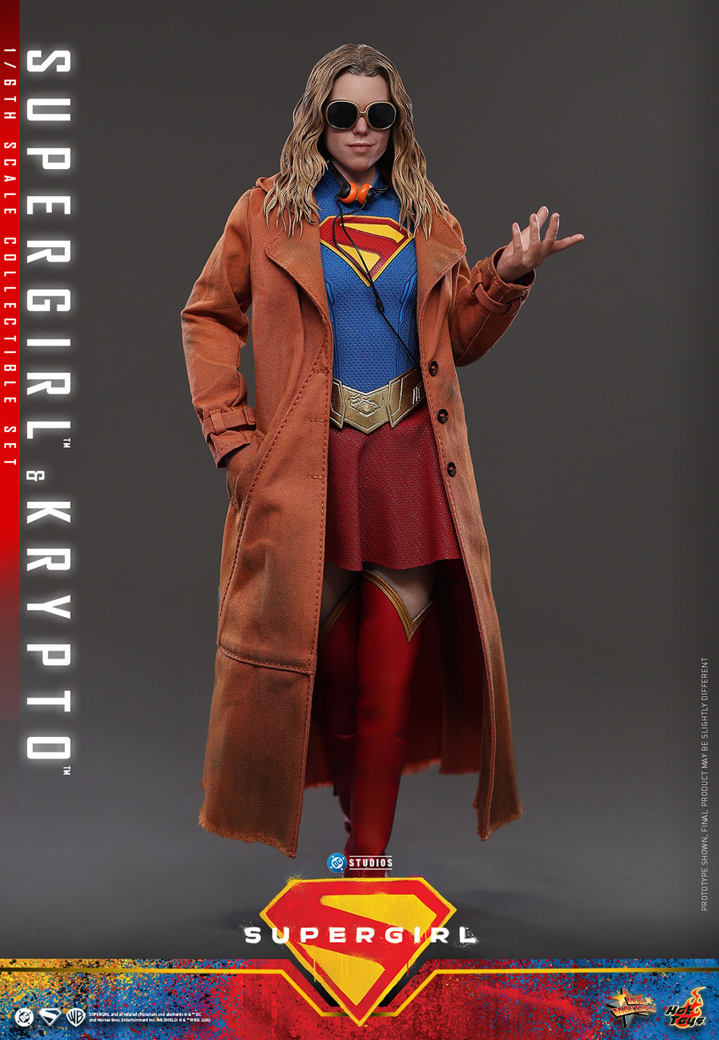 DC Comics Supergirl™ & Krypto™ Sixth Scale Figure Set  (Prototype Shown) View 4