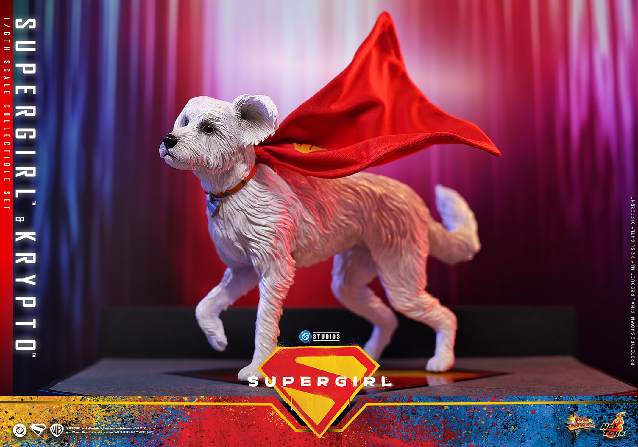DC Comics Supergirl™ & Krypto™ Sixth Scale Figure Set  (Prototype Shown) View 5
