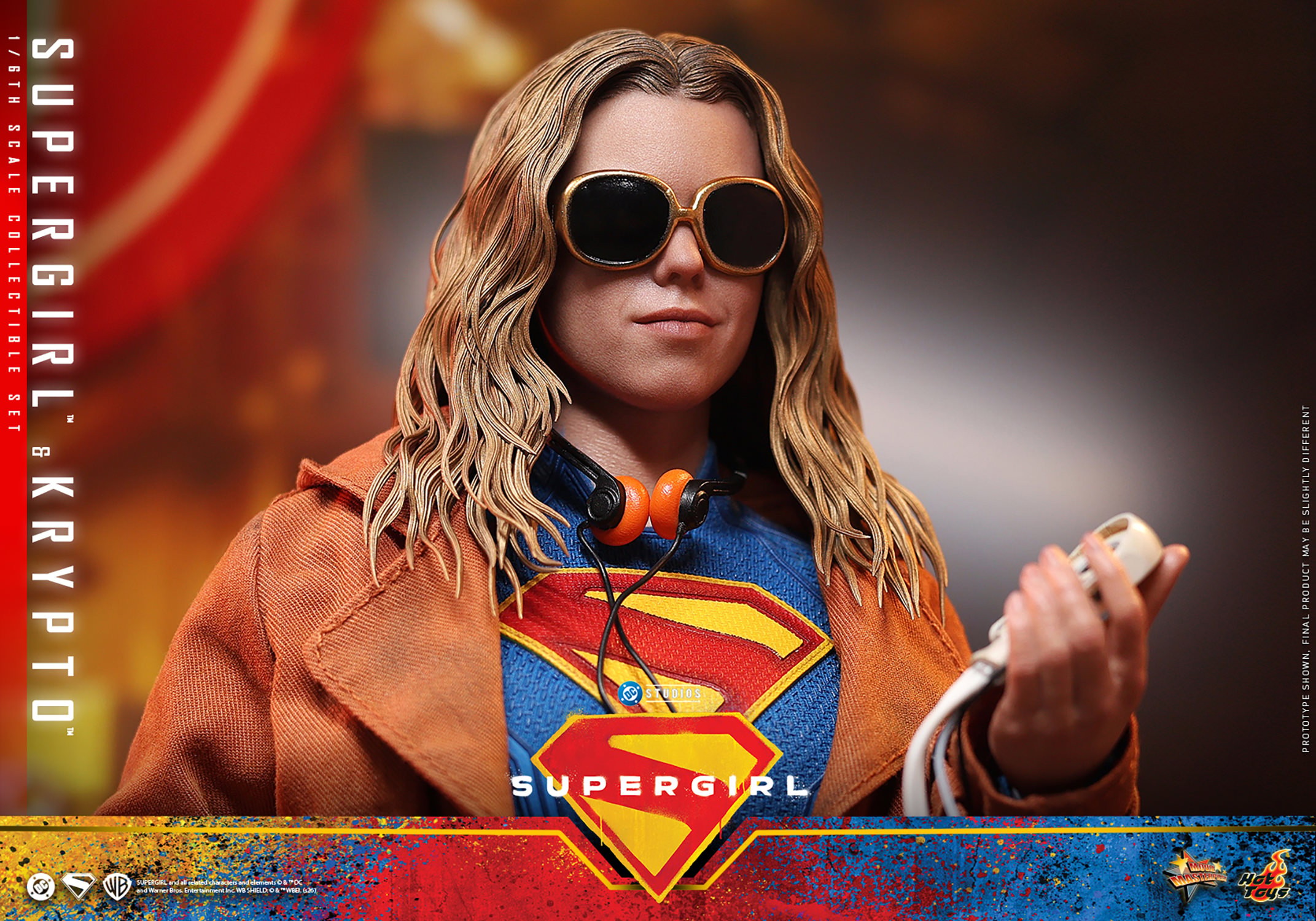 DC Comics Supergirl™ & Krypto™ Sixth Scale Figure Set  (Prototype Shown) View 6