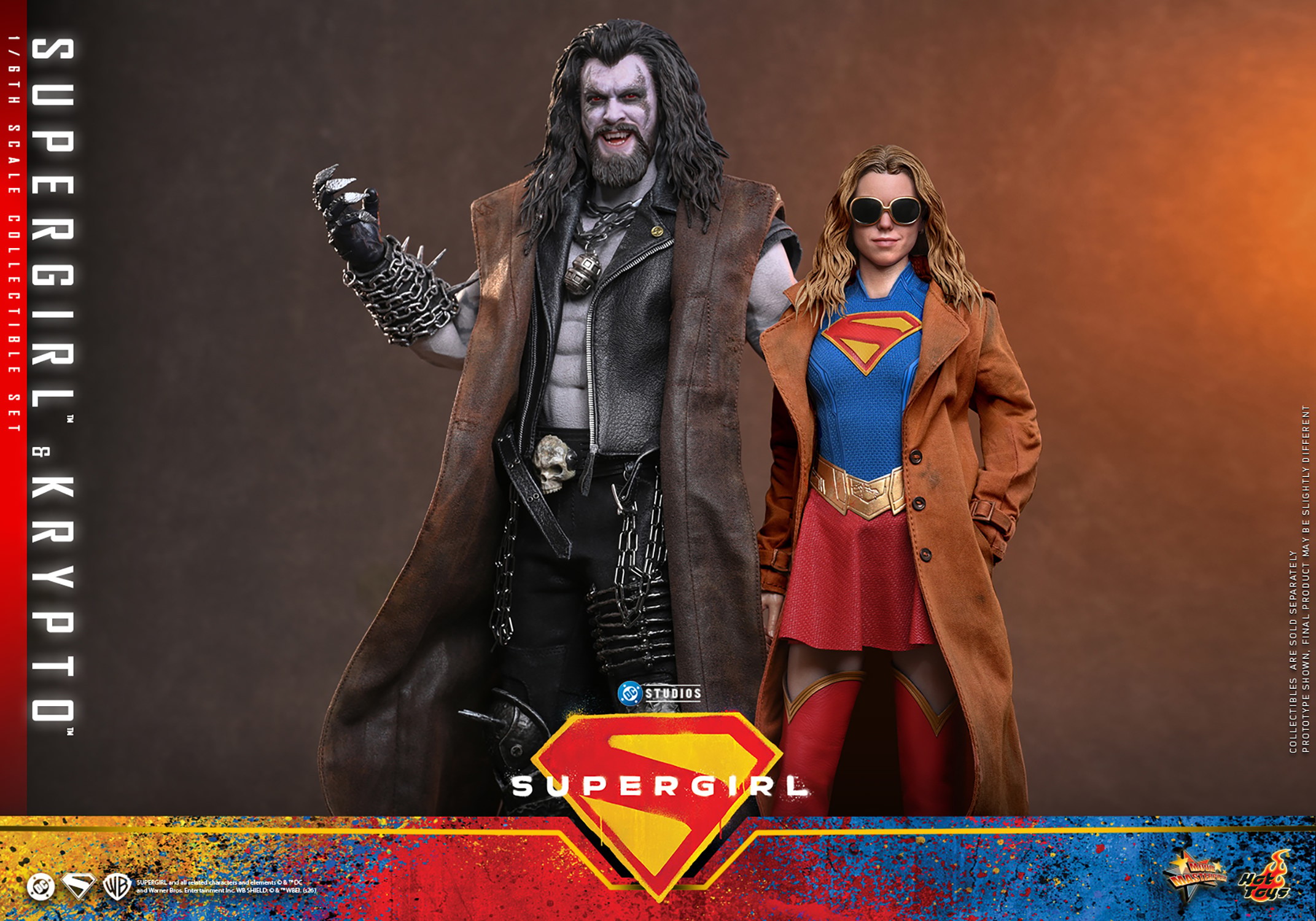 DC Comics Supergirl™ & Krypto™ Sixth Scale Figure Set  (Prototype Shown) View 8