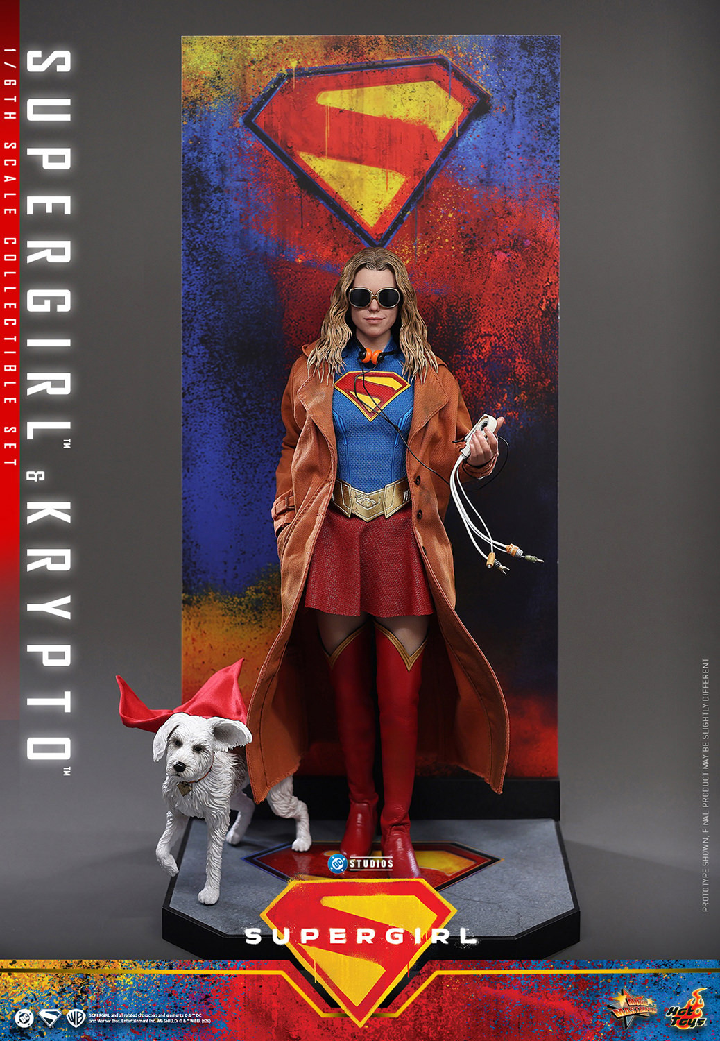 DC Comics Supergirl™ & Krypto™ Sixth Scale Figure Set  (Prototype Shown) View 20