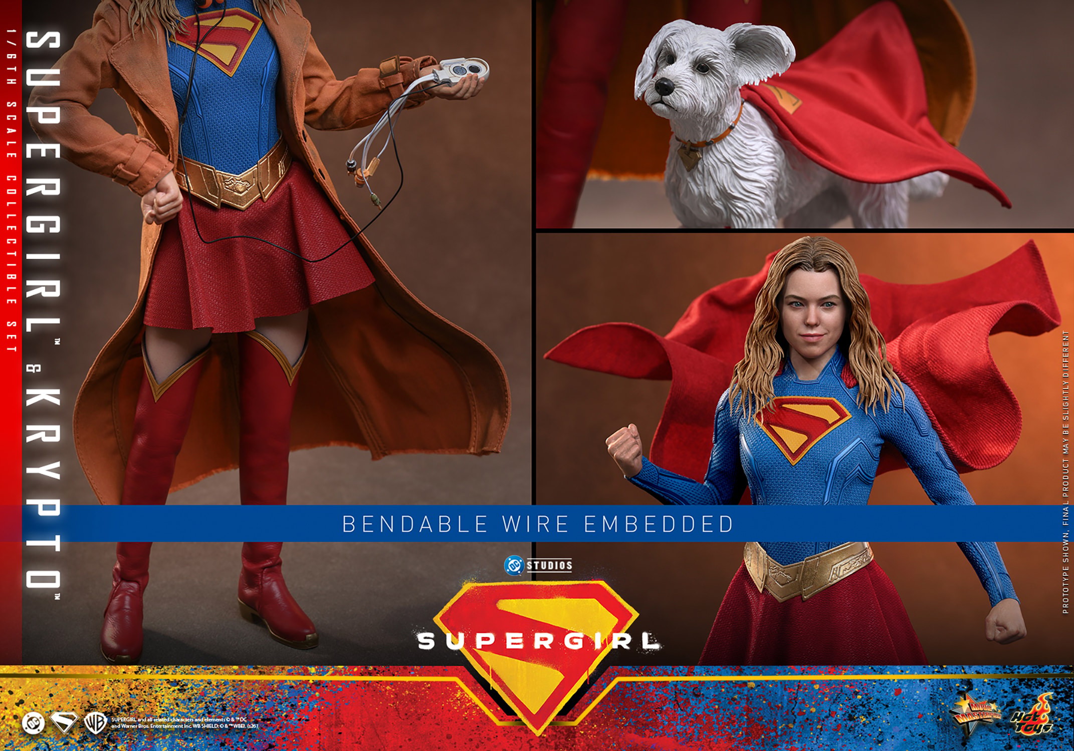 DC Comics Supergirl™ & Krypto™ Sixth Scale Figure Set  (Prototype Shown) View 21
