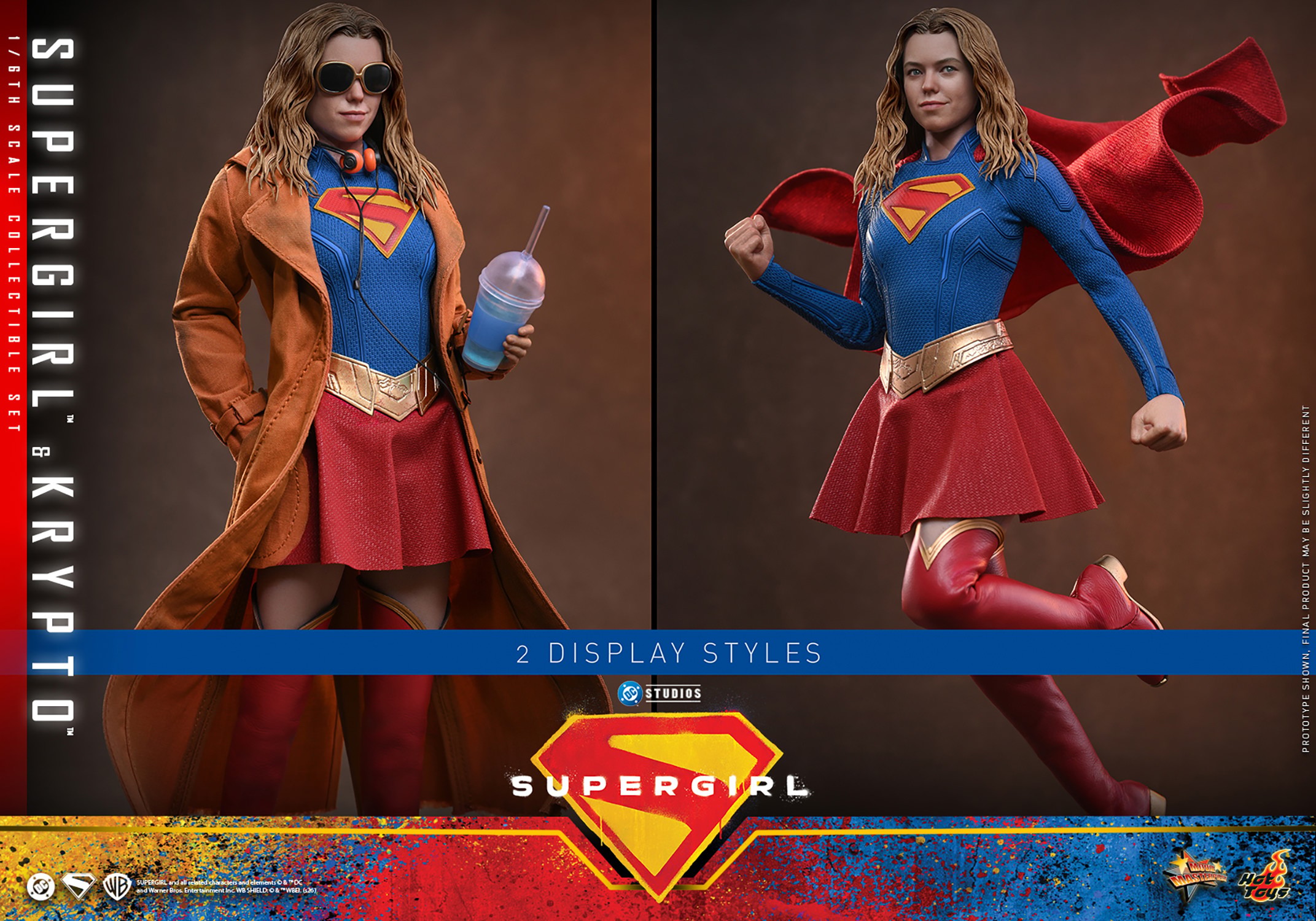 DC Comics Supergirl™ & Krypto™ Sixth Scale Figure Set  (Prototype Shown) View 22