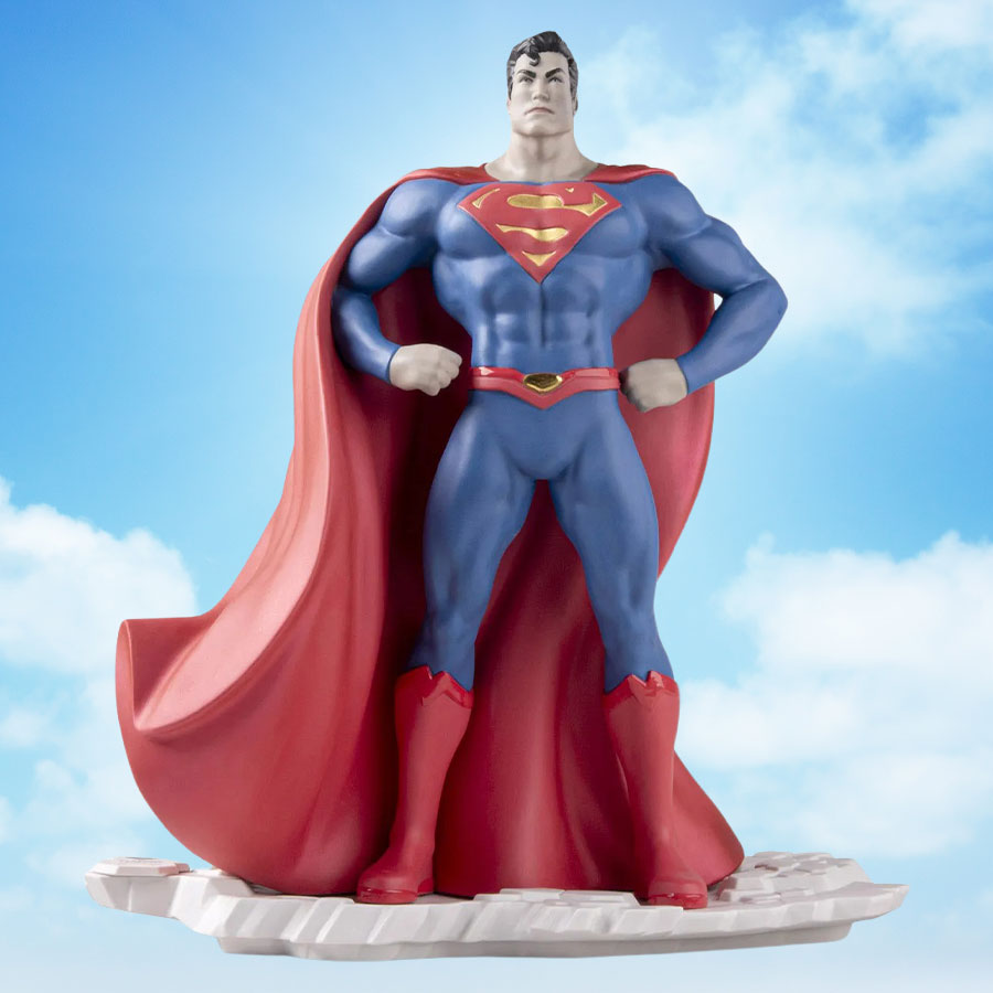 DC Comics Superman Porcelain Statue  (Prototype Shown) View 1